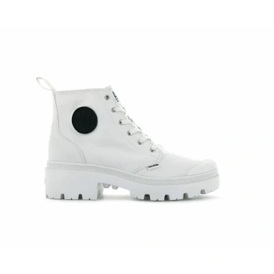 Imagen de Palladium Vegan Pallabase Botines bajos, Mujer, Talla: 38, Star white Zapatos