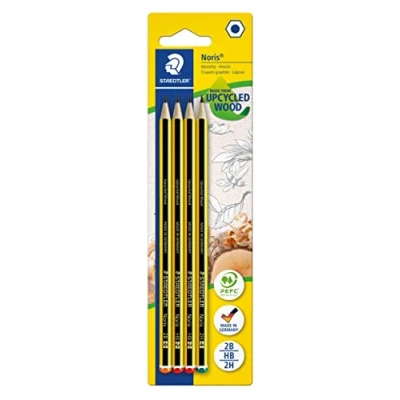 Imagen de Staedtler 120 S BK4D Pack de 4 lápices, surtido: colores aleatorios