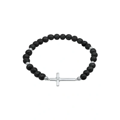 Imagen de Kuzzoi Cross Earthy BALL Pulsera, Talla: 21, Schwarz