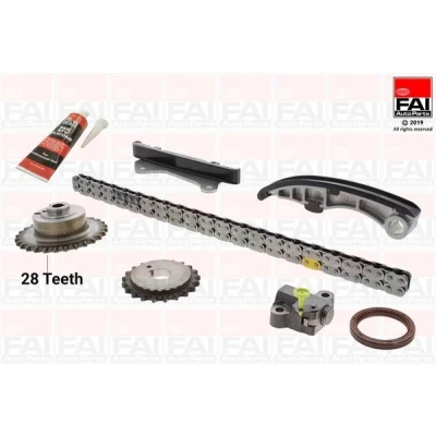 Imagen de FAI AutoParts TCK43L Juego de Cadena distribución con juntas, ruedas dentadas Símplex, pasadores NISSAN: Cabstar, Patrol GR 5 SUV