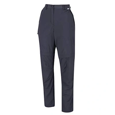 Imagen de Regatta Pantalones de Senderismo Highton Tejido elástico, Repelente al Agua, Perneras Desmontables con Cremallera y Bolsillos