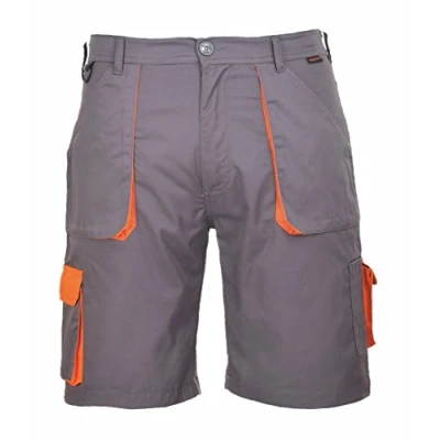 Imagen de Portwest Pantalones Cortos Texo Contrast, Tamaño: XXL, Color: Gris, TX14GRRXXL