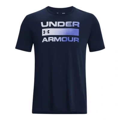 Imagen de Under Armour TEAM Issue Wordmark Camiseta deportiva, Hombre, Talla: Large, Academy/graphite