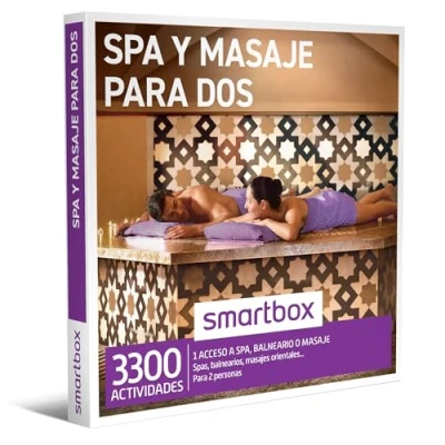 Imagen de Smartbox Caja Regalo SPA y Masaje para Dos Idea de Parejas 1 Actividad Bienestar 2 Personas