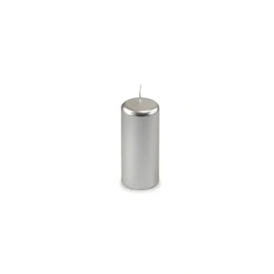 Imagen de Cereria de Giorgio risthò Velas, Cera, Plata, 4 x 7 cm, 12 Unidades