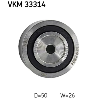 Imagen de SKF VKM 33314 Rodillo Guia FIAT: Ducato II Furgón, Camión de plataforma/Chasis, CITROËN: Jumper I PEUGEOT: Boxer Furgón