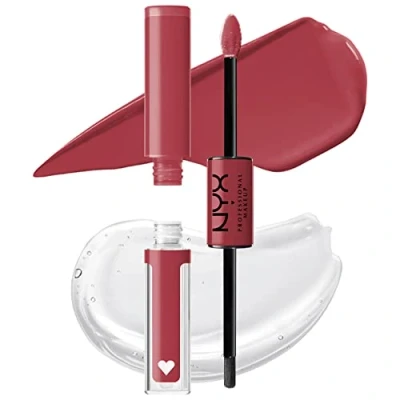 Imagen de NYX Professional Makeup Shine Loud, Pintalabios permanente con Brillo, Larga duración 16H, 29 Movie Maker