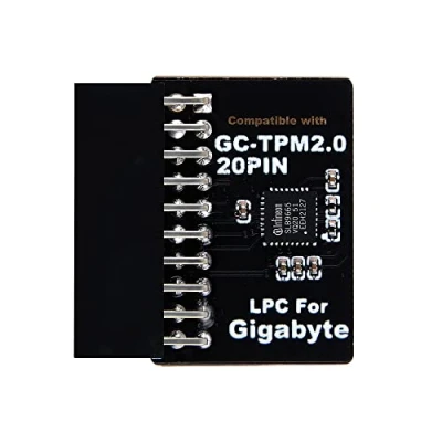 Imagen de NewHail Módulo TPM2.0 LPC de 20 pines con Infineon SLB9665 para placa base Gigabyte compatible GC