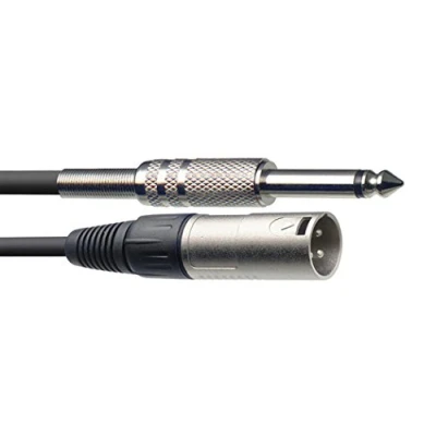 Imagen de Stagg PATCH CABLE (1 METRE) / MONO JACK TO XLR (MALE)