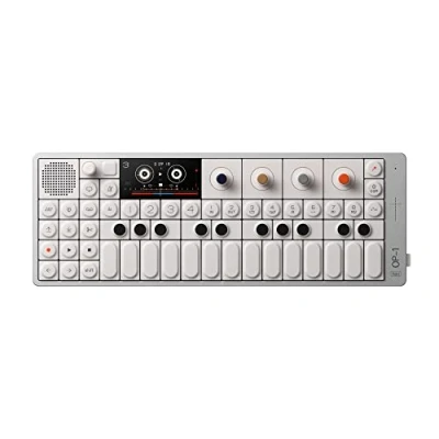 Imagen de Teenage Engineering OP 1 Sintetizador de campo portátil, sampler y caja instrumentos con altavoz incorporado, micrófono, efectos vocoder