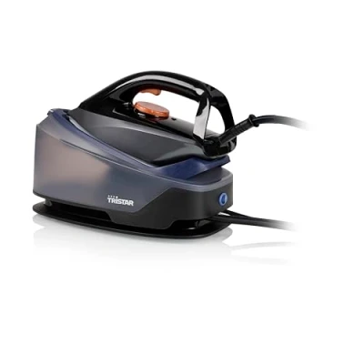 Imagen de Tristar Centro de planchado, 6,5 bares presión, Depósito 1,2L, Suela Cerámica, Sistema Antical, Apagado Automático, Almacenamiento Cable, 2200W, ST 8930