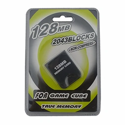Imagen de Link e Tarjeta de Memoria alta Capacidad 128Mb Compatible con la Consola Nintendo Gamecube