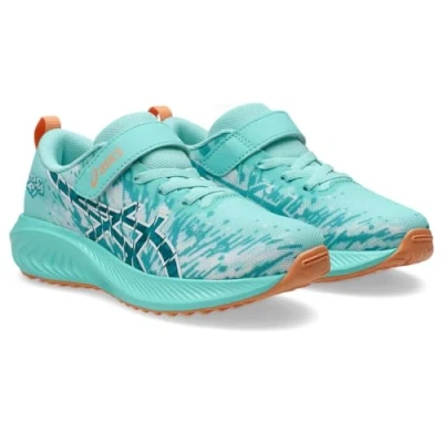 Imagen de Asics Prenoosa TRI 16 Unisex Zapatillas running asfalto para niños, Talla: 27, Illuminate mint/wave teal Zapatos