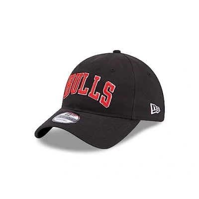 Imagen de New Era Chicago Bulls NBA Basecap 9Twenty Basketball Kappe verstellbar Team Script Schwarz One Size