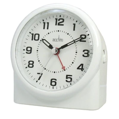Imagen de Acctim 14282 Central Smartlite Reloj con Alarma, Color Blanco