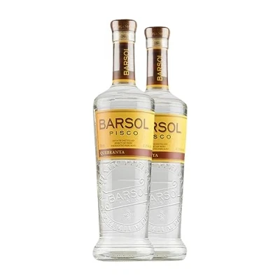 Imagen de Pisco Barsol Primero Quebranta 75 cl (Caja de 2 Botellas cl)