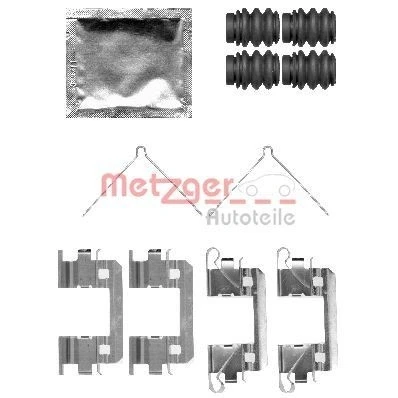 Imagen de METZGER 109 1811 Kit de accesorios, pastillas frenos