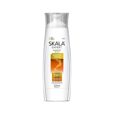 Imagen de Skala Expert Champú Bomba Vitaminas Keratina 325ml 100% vegano Cabello completamente restaurado