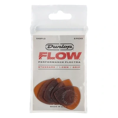 Imagen de JIM DUNLOP Púas Flow Standard Grip 1,00mm Saco de 6
