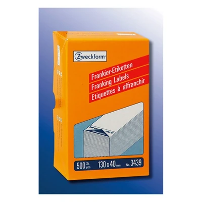 Imagen de Avery Dennison Zweckform Paquete de 500 etiquetas multiuso (130 x 40 mm), blanco