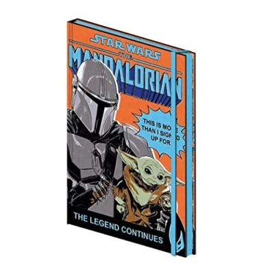 Imagen de Pyramid International Cuaderno de Star Wars The Mandalorian (More Than I Signed Up For Design) Bloc escritura A5 con páginas rayadas, regalos para hombres y mujeres Producto oficial