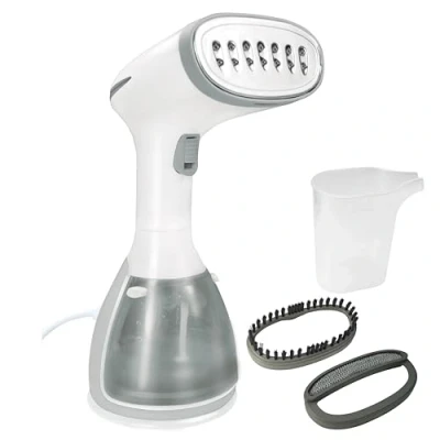 Imagen de Jocca Plancha de Ropa Vertical Vapor 1500W 280ml Sistema Antigoteo Viaje Cepillo Mini Gris