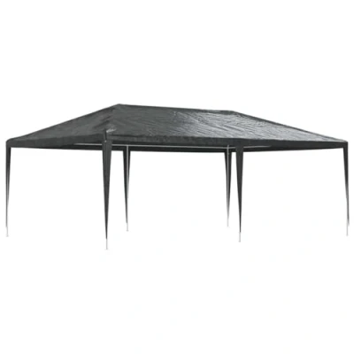 Imagen de vidaXL Carpa Profesional para Fiestas, Cenador Bodas Acampada, Toldo Resistente al Agua, de Jardín Terraza, Gris Antracita