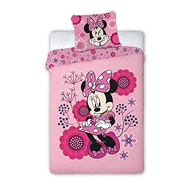 Imagen de Disney AYMAX S.P.R.L Minnie Juego de Cama Individual, 1 pieza