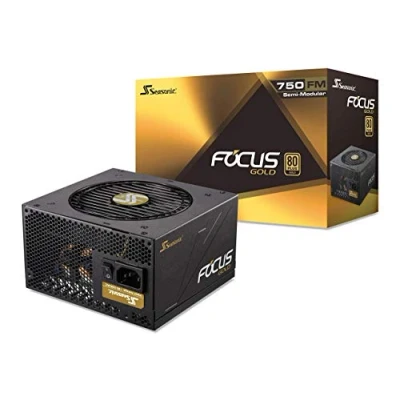 Imagen de Seasonic Focus Gold 750 unidad de Fuente alimentación (750 W, 100 240 V, 50 60 Hz, 5 10 A, 744 W)