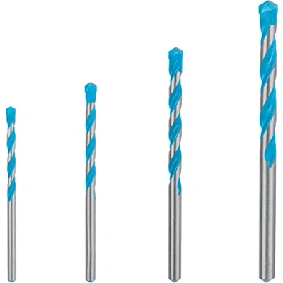 Imagen de Bosch Professional 4 x Set de brocas Expert CYL 9 MultiConstruction, para Hormigón, 8 mm, Accesorios Taladro impacto rotativo