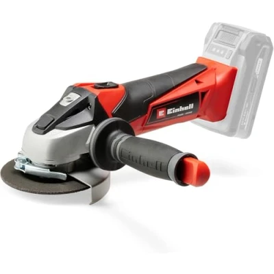 Imagen de Einhell Amoladora angular con batería TE AG 18/115 Li Solo Power X Change (18 V, 115 mm diámetro de disco, 28 profundidad corte, arranquue suave, sin batería)