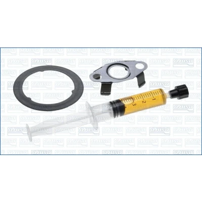 Imagen de AJUSA JTC11862 Juego de montaje, turbocompresor with studs, syringe oil con juntas instrucciones montaje FORD: C Max, Tourneo Connect