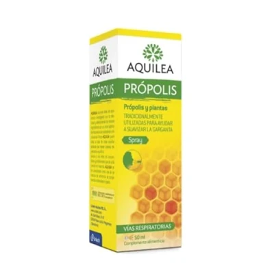 Imagen de PROPOLIS Y PLANTAS PARA SUAVIZAR LA GARGANTA AQUILEA SPRAY 50ML