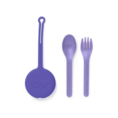 Imagen de Cubiertos de Viaje con Funda Lilac