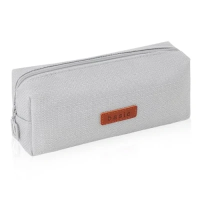 Imagen de iSuperb Estuche Escolar Pequeña Bolsa para Lapices Estudiante Plumier Colegio Color Sólido 19,8 X 8 5cm