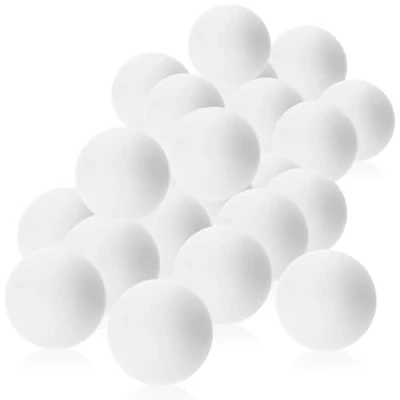 Imagen de com four® 24x Pelotas de Tenis Mesa Blancas tamaño estándar Juego 40 mm (Blanco)