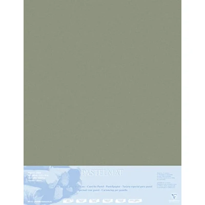 Imagen de Clairefontaine Ref 396011C Tabla montada en pastelmat (5 hojas) 1800 micras 70 x 100 cm Color marrón Especialmente formulada para uso con pasteles