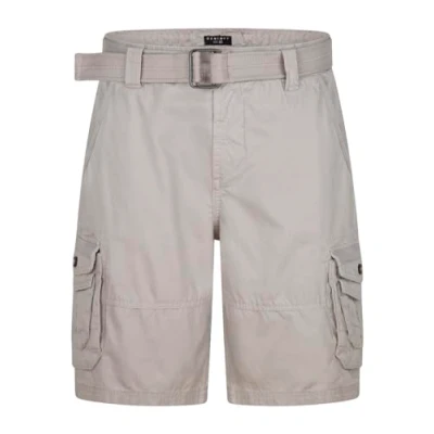 Imagen de DENIMFY pantalones cortos cargo para hombre con cinturón, corte regular, bolsillos, bermudas, verano, 100% algodón, beige, verde, azul, gris, 30, 31, 32, 33, 34, 36, 38,