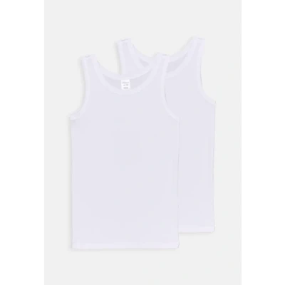 Imagen de Schiesser 2 PACK Camiseta interior para niños, Talla: 8 9a, Weiss