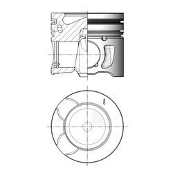 Imagen de KOLBENSCHMIDT 41251610 Pistóns 85,6 FORD: S Max Mk1