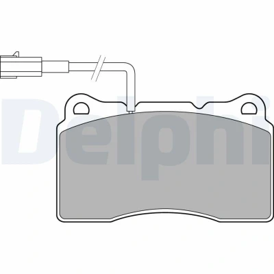 Imagen de DELPHI TC5688 Barra oscilante, suspensión de ruedas Brazo oscilante longitudinal KIA: SORENTO 1