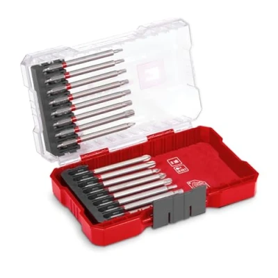 Imagen de Original Einhell M CASE 16 Juego de Puntas (Para Destornilladores Inalámbricos y Taladros Eléctricos con 90 mm Hechas Acero S2 Arenado Vástago E 6.3 Incl. Caja Almacenamiento)