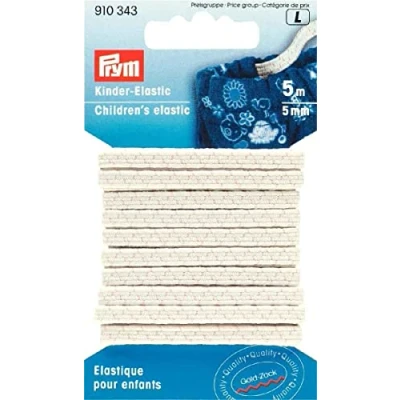 Imagen de Prym Elastic, Caucho, White, One Size