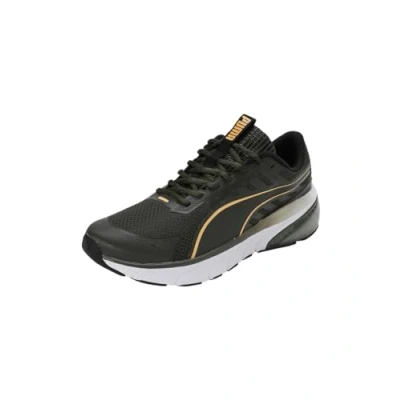 Imagen de PUMA Cell Glare, Road Running Shoe Unisex Adulto, Dark Olive Sun Stream Black, 46 EU