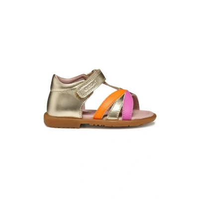 Imagen de Geox B VERRED A, Sandalia Niñas, Platinum, 25 EU