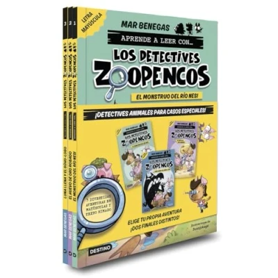 Imagen de Pack Aprende a leer con...Los Detectives Zoopencos 1 3. Elige tu historia