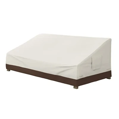 Imagen de Amazon Basics Funda protectora para sofá de 3 plazas, Beis/ Bronceado