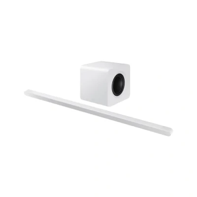 Imagen de Barra de sonido Samsung HW S801D/ZF ULTRASLIM, Bluetooth, 10 altavoces, Dolby ATMOS Inalámbrico, Blanco
