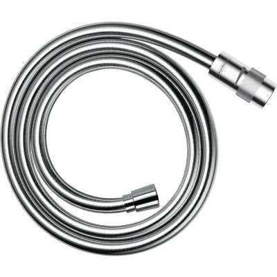 Imagen de Hansgrohe 28249000 Isiflex Flexo de Ducha 125 cm con Control caudal, Cromo, 1,25m