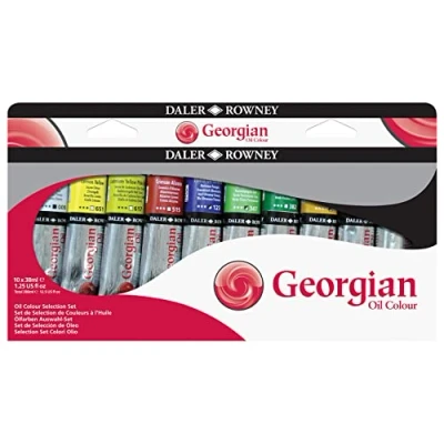 Imagen de Daler Rowney Georgian Colores Óleo Selection Set 10x38 ml
